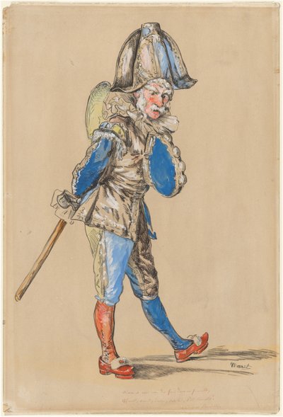 Polichinelle - Édouard Manet