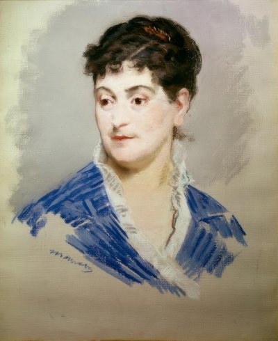 Portrait de Mme Emile Zola - Édouard Manet