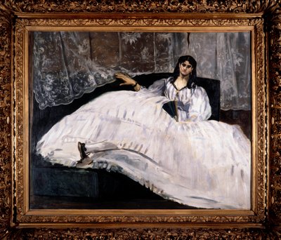 Portrait de Jeanne Duval, maîtresse de Baudelaire - Édouard Manet