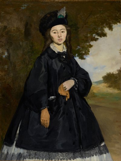 Portrait de Madame Brunet - Édouard Manet