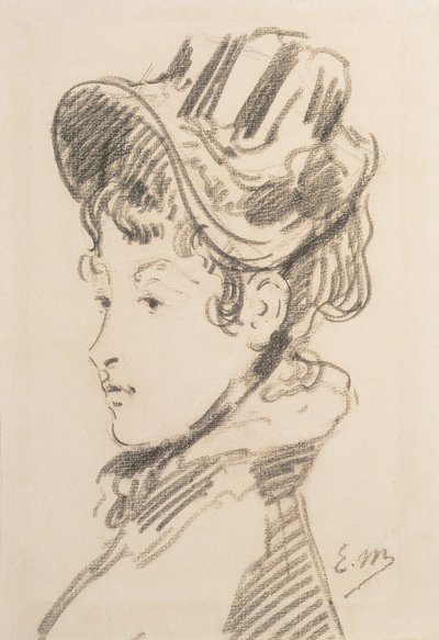 Portrait de Madame Jules Guillemet, c.1880 - Édouard Manet