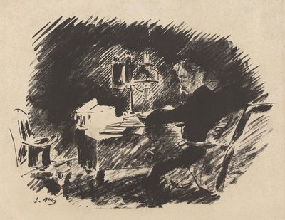 Sous la lampe, de la traduction par Stéphane Mallarmé du Corbeau d