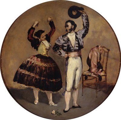 Danseurs espagnols - Édouard Manet