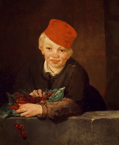 Le Garçon aux cerises - Édouard Manet