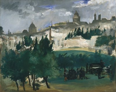 Les Funérailles - Édouard Manet