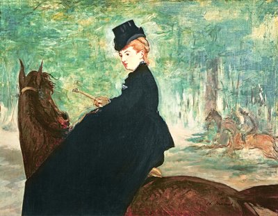 La Cavalière, 1875 - Édouard Manet