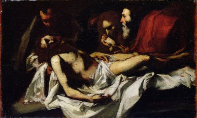La Mise au Tombeau du Christ - Édouard Manet