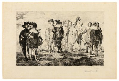 Les petits cavaliers - Édouard Manet