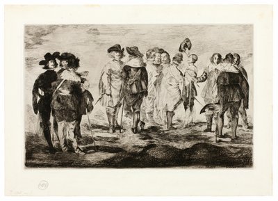 Les petits cavaliers - Édouard Manet