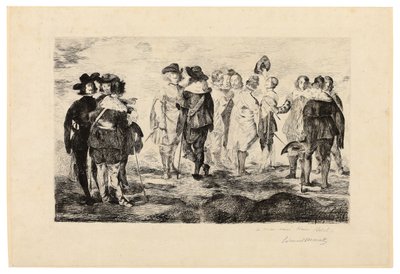 Les petits cavaliers - Édouard Manet