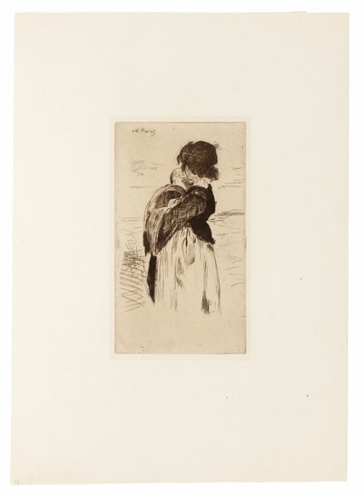 La petite fille - Édouard Manet