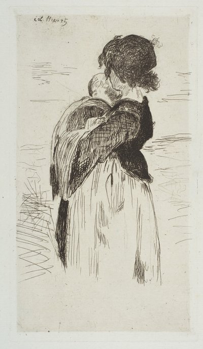 La Petite Fille, 1861-62 - Édouard Manet