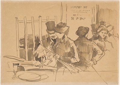 Le Restaurant de la Gare - Édouard Manet