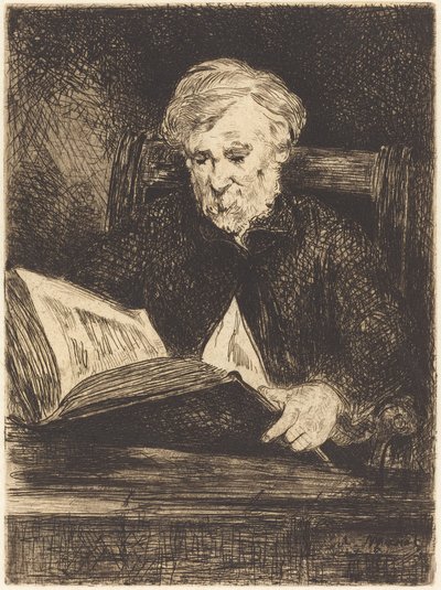 Le liseur - Édouard Manet
