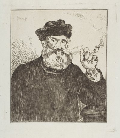 Le Fumeur - Édouard Manet