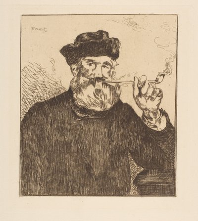 Le Fumeur - Édouard Manet
