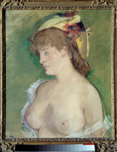 La blonde aux seins nus - Édouard Manet