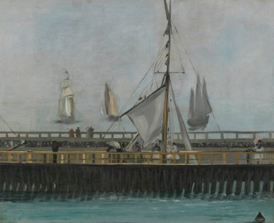 La jetée de Boulogne-sur-Mer, 1868 - Édouard Manet