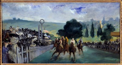 Les courses à Longchamp - Édouard Manet