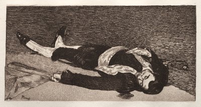 Torero mort - Édouard Manet