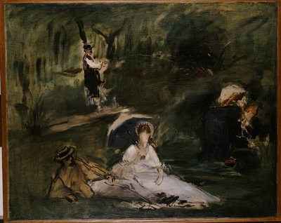 Sous les arbres - Édouard Manet