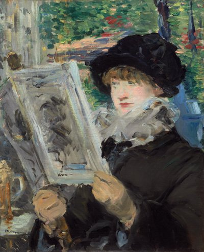 Femme Lecture - Édouard Manet