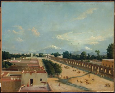 Aqueduc de Chapultepec - Edouard Pingret