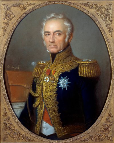 Portrait de Charles Tristan, comte de Montholon (1783-1853) - Edouard Pingret
