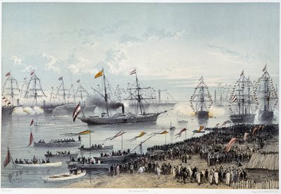 Arrivée de Sa Majesté l