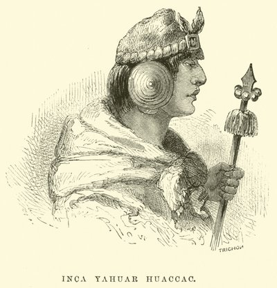 Inca Yahuar Huaccac - Edouard Riou