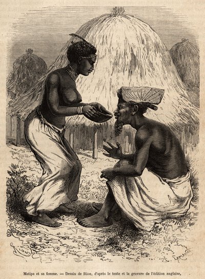 Matipa, un indigène qui a fourni des canoës à l