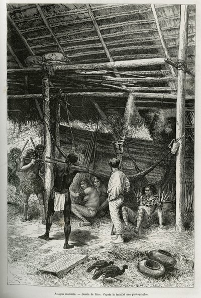Attaque matinale de la hutte de l