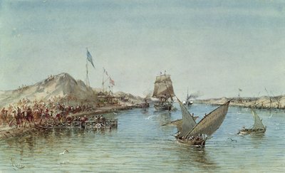 Navigation sur le canal de Suez, d