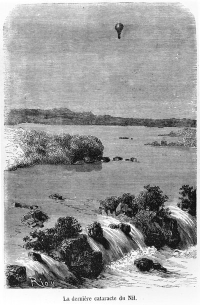 La dernière cataracte du Nil, illustration de 