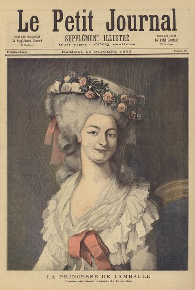 La Princesse de Lamballe - Edouard Riou