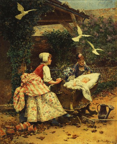 Sommeil paisible - Edouard Toudouze