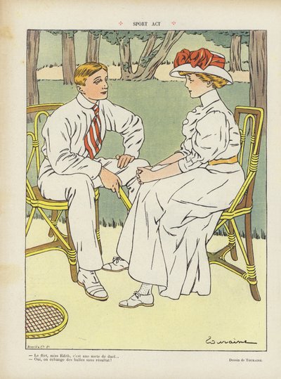 Illustration pour Le Rire - Edouard Touraine