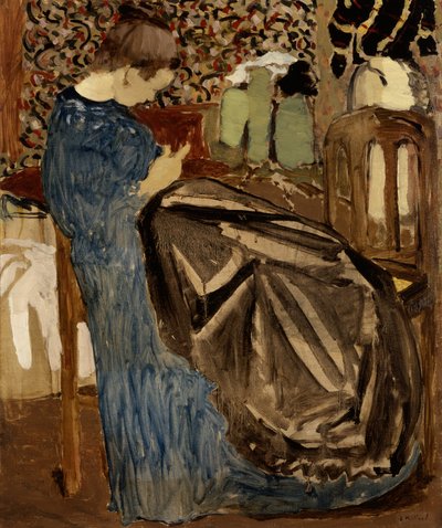 Une couturière - Edouard Vuillard