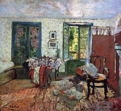 Annette dans un intérieur, vers 1903 - Edouard Vuillard