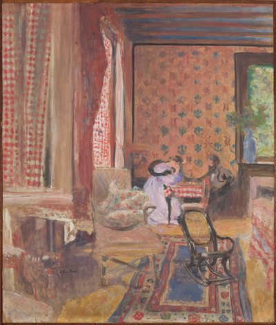 Au jeu de société - Edouard Vuillard