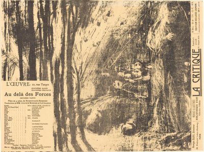 Au-delà des forces humaines - Edouard Vuillard