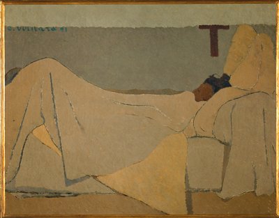 Au lit - Edouard Vuillard