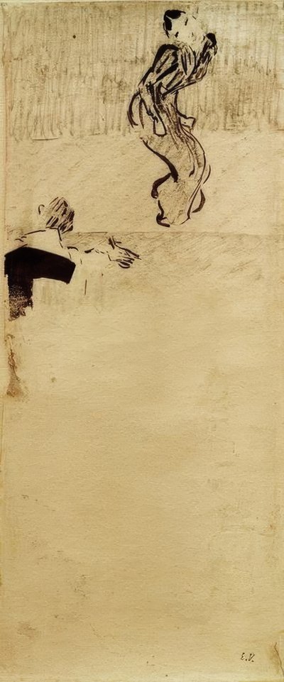 Au théâtre - Edouard Vuillard