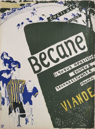 Vélo; Bécane, c.1894 - Edouard Vuillard