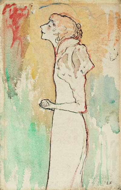 Chanteuse, c.1891-92 - Edouard Vuillard