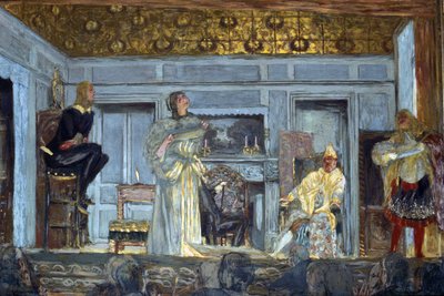 Décors du malade imaginaire de Molière - Edouard Vuillard