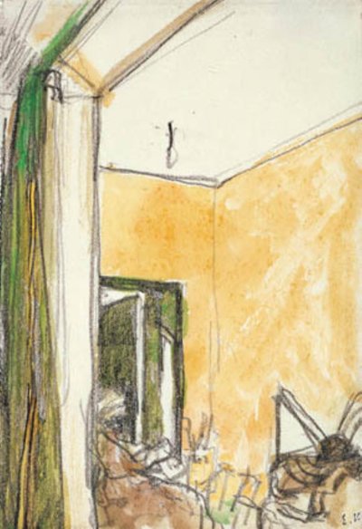 La chambre jaune - Edouard Vuillard