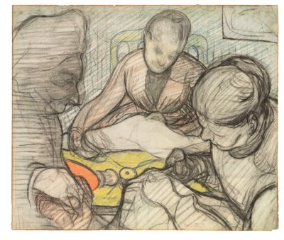 Étude pour Les Couturières, 1890 - Edouard Vuillard
