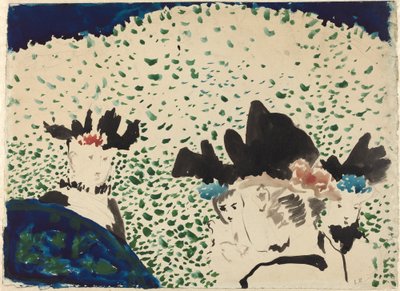 Quatre dames avec des chapeaux fantaisie - Edouard Vuillard