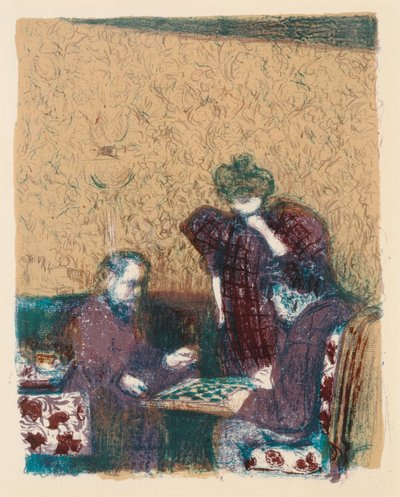 Partie de dames - Edouard Vuillard